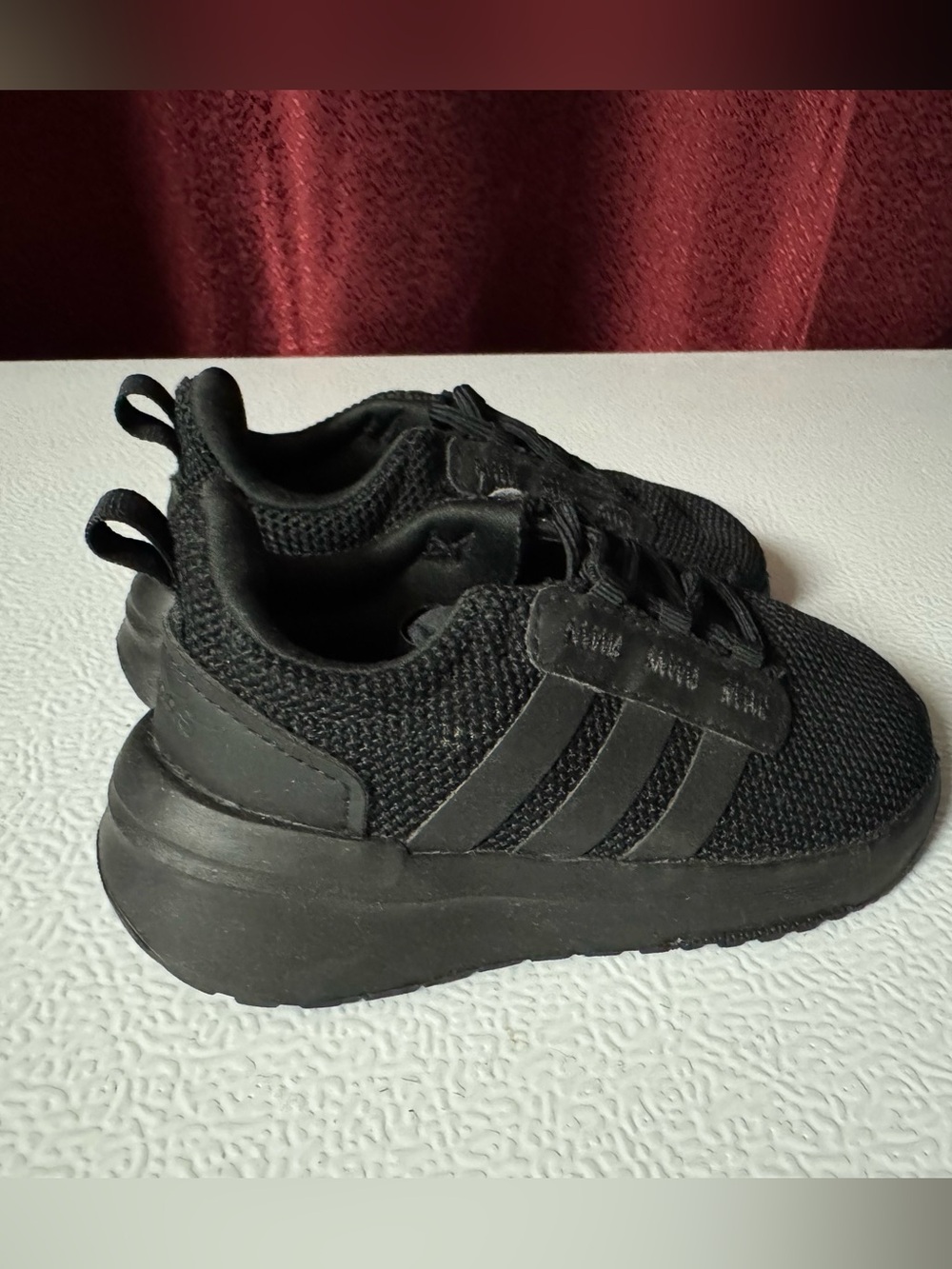 Adidas Racer TR21 Toddler/Kids Black Athletic Sneakers Casual Streetwear Y2K Fun